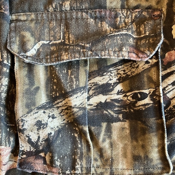 Mossy Oak Break Up Infinite Camo Coat Boys 20-22 (appx Women's M), insulated - Picture 3 of 9